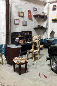 Minyatür Büyük Boy Tamirhane (1*18 ölçek)