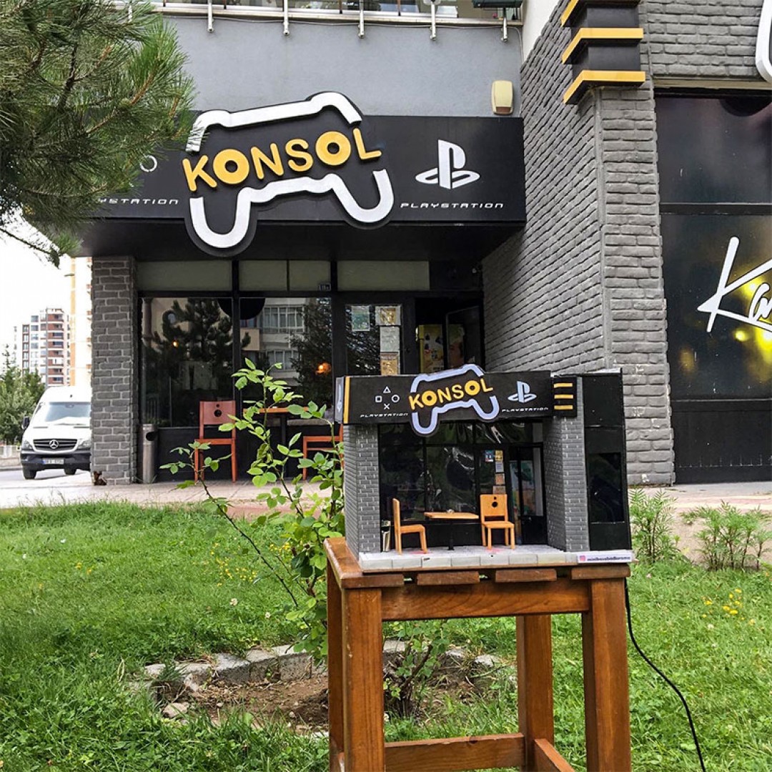 Minyatür Konsol İş Yeri