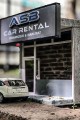 Minyatür ABS Rent A Car İş Yeri