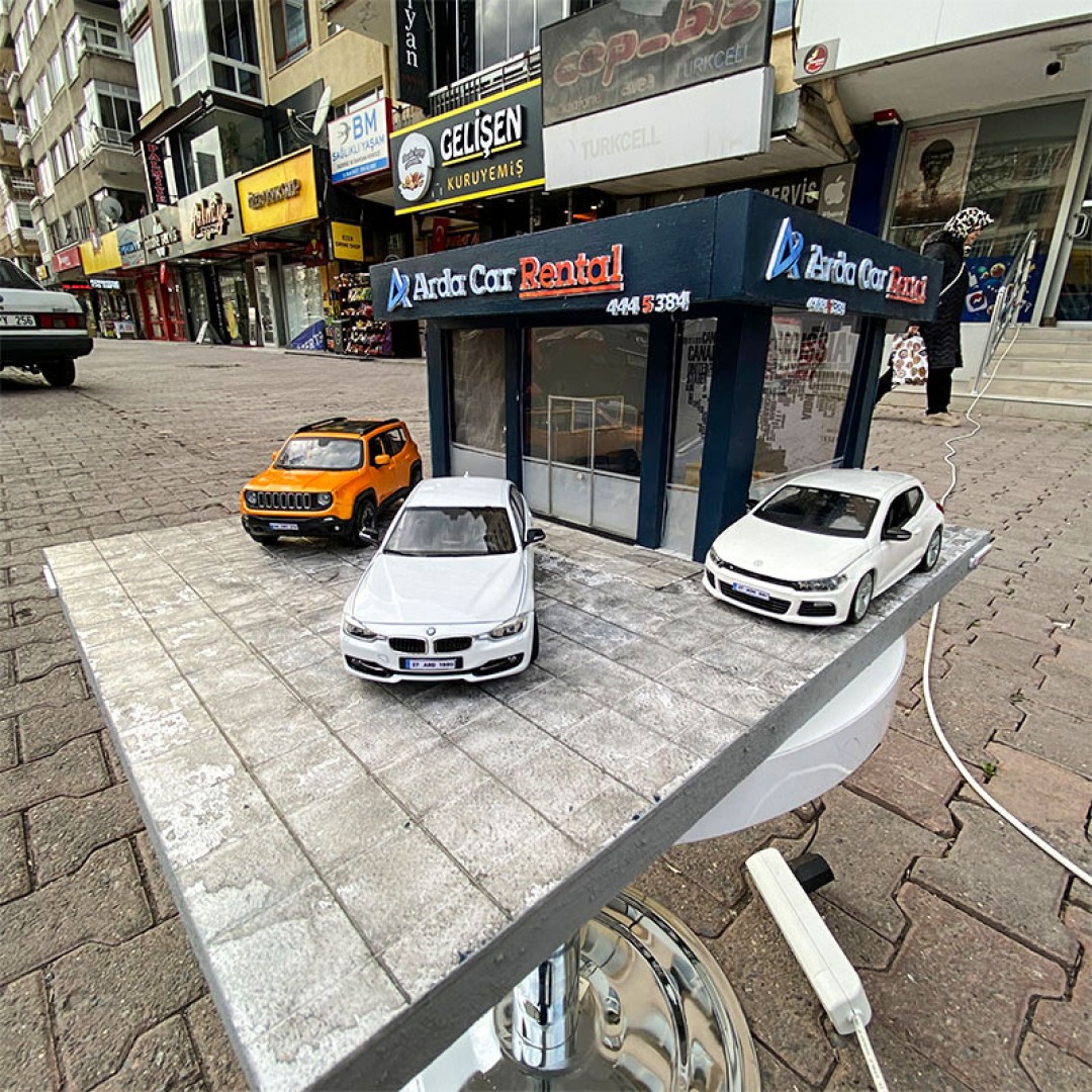 Minyatür Arda Car Rental İş Yeri