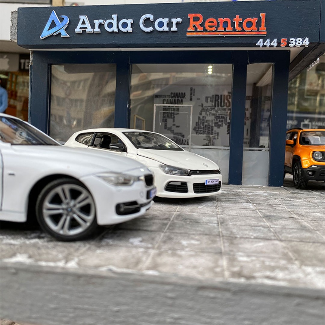 Minyatür Arda Car Rental İş Yeri