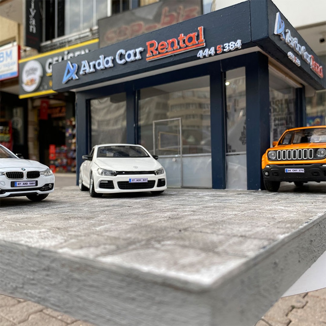 Minyatür Arda Car Rental İş Yeri