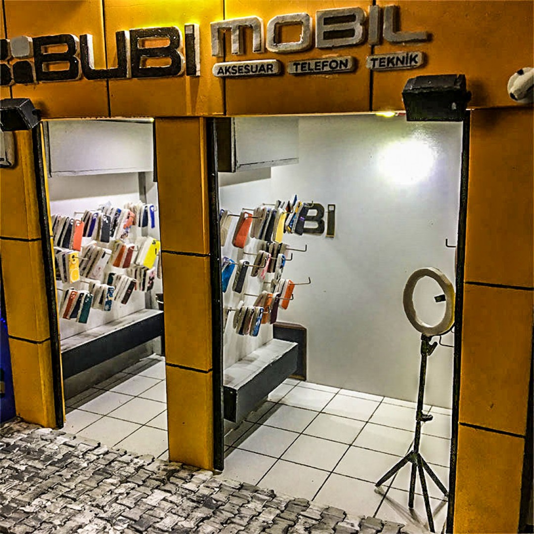Minyatür Bubi Mobil İş Yeri