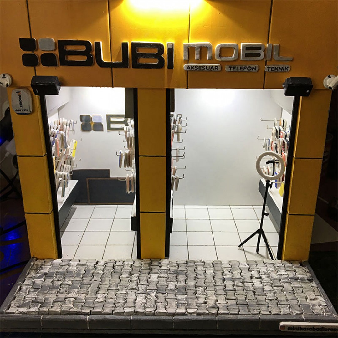 Minyatür Bubi Mobil İş Yeri