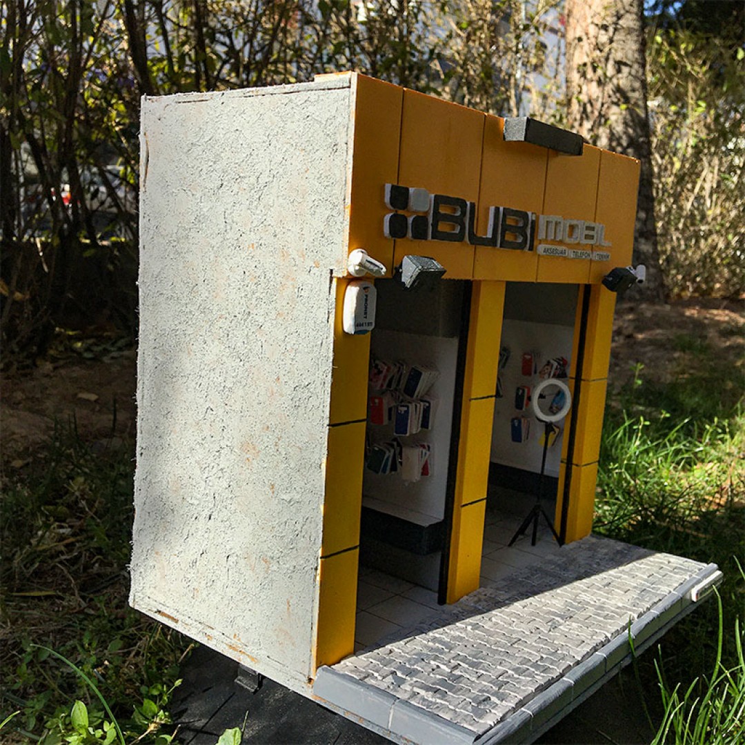 Minyatür Bubi Mobil İş Yeri