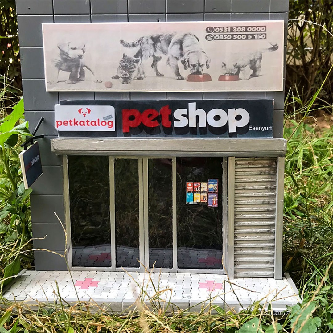 Minyatür Petshop İş Yeri Minyatür Petshop İş Yeri